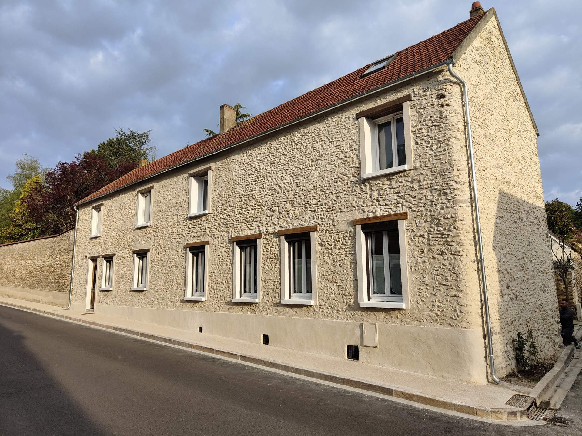 Réalisation finale de la toiture